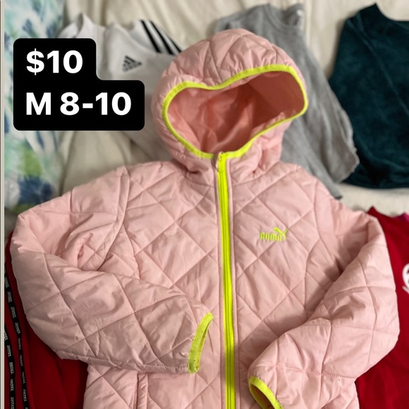 Puma quilted zip up - Picture 2 of 2